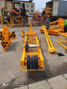 رافعة سقف دوارة عالية الكفاءة HYCM WD80-2420 بحمولة 8 طن مع ذراع بطول 24 متر تعمل بالتحكم الآلي PLC ومحرك كهربائي - Product Image 5