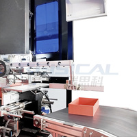 Machine de fabrication de boîtes en carton automatique intelligente, machine de fabrication de boîtes rigides