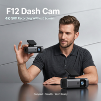 Caméra embarquée G-Sensor ultra grand angle 4K avec enregistrement en boucle, caméra de conduite pour véhicule, Wifi, dashcam 4K