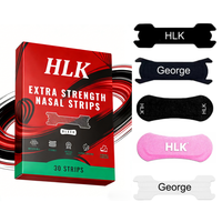 Bandes nasales HLK 5 couleurs 30 pièces respirantes de qualité médicale hypoallergéniques sans latex certifiées CE Henkel Glue OEM ODM Private