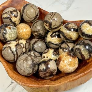 Wholesale High Quality Bohemian Style Septarian <b>Sphere</b> Natural <b>Crystal</b> Stone for Unique Home Decor and Holiday Gifts - Product Image 3
