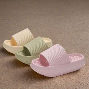 Women's Sandals Comfort Athletic Shoes Pillow Slides Custom Thick Soles Sports Home Sliders <b>Slippers</b> for Men - Product Image 2