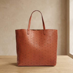 Bolsos de Mano Casuales de Cuero Genuino de Lujo para Mujer, Marca BS INTERNATIONAL, con Cierre, Impermeables, Ligeros y Duraderos - Product Image 6