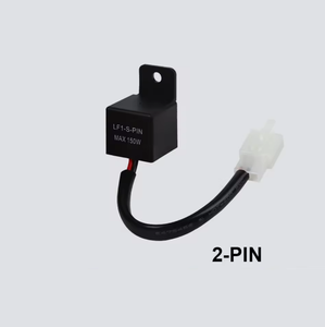 Relé Intermitente LED para Motocicleta LF1-S-PIN MAX 150W, <span class=keywords><strong>2</strong></span> <span class=keywords><strong>Pines</strong></span>, Cuadrado, Intermitente, Luz de Señal de Giro para Motocicleta, Indicador de 12V - Product Image 4