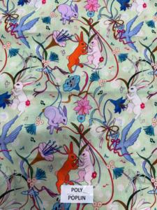 Tela Popelina de Algodón 100% Ligera con Diseño Hermoso y Estampado Digital para Confección de Prendas y Vestidos - Product Image 2