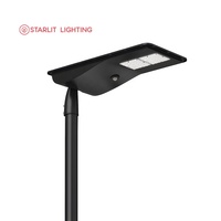 Lampadaire LED extérieur étanche IP65 de haute qualité pour autoroute, alimenté par AC/solaire/batterie, en aluminium moulé sous pression, 25W/40W, avec batterie LiFePO4 solaire