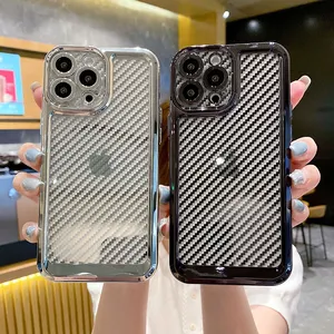 2023创意电镀手机套适用于iPhone 13 pro TPU防震手机套适用于iphone 14 12 XR XS Max