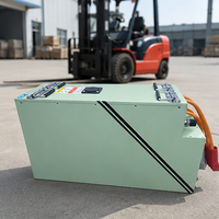 Batterie de chariot élévateur LiFePO4 48V 400Ah à décharge profonde, batterie de traction à charge rapide avec BMS intelligent, pour manutention, prix usine OEM