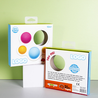 Boîtes d'emballage de vente au détail suspendues personnalisées au détail Boîte de papier de solution avec fenêtre transparente pour cosmétique