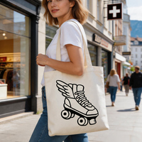 Sac fourre-tout en toile de coton personnalisé CHEERS, grand format, tendance, promotionnel, pour la plage, les cadeaux, le shopping, avec poignée, logo imprimé