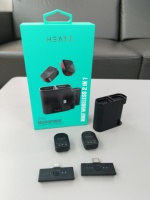 Microphone cravate sans fil professionnel ZU34 Mini Portable 2,4 GHz pour iPhone Android pour vlogs, interviews, omnidirectionnel