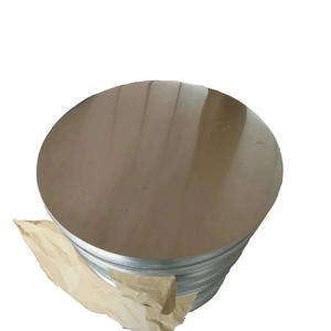 Feuille ronde vierge de disque en aluminium de cercle d'aluminium de 1100 H12 1050 pour des constructions de bâtiments - Product Image 1