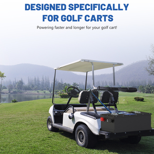 CERRNSS 48v 51.2v lifepo4 <span class=keywords><strong>batteria</strong></span> golf cart 50ah 6 posti moto elettrico club car off road golf cart - Product Image 4
