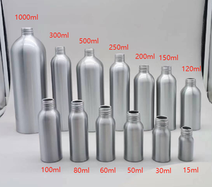 Botella de Aluminio Vacía de 120ml 150ml 200ml 250ml, Dispensador de Loción con Bomba, Botella de Aluminio Plateada, Botella de Spray de Metal - Product Image 6