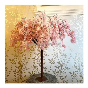 定制大小婚礼装饰人工户外室内人造植物樱花树