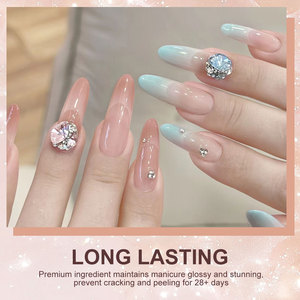 Set de Esmalte de <span class=keywords><strong>Uñas</strong></span> en Gel con Estampado de Patrón Floral Degradado Estilo Chino - Product Image 4