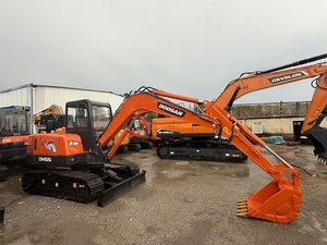 รถขุดขนาดเล็ก Doosan DX55 มือสอง ความจุ 5.5 ตัน จากเกาหลีใต้ เครื่องจักรขนาดเล็กที่เชื่อถือได้ ได้รับการรับรอง EPA/CE ครบถ้วน - Product Image 3