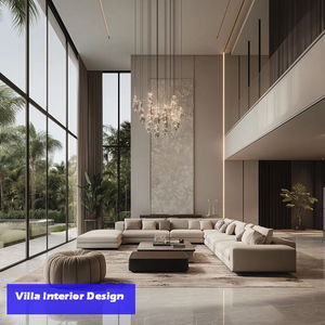 Conception d'intérieur d'hôtel au Royaume-Uni, service de design d'intérieur de maison moderne, rendu 3D, solution tout-en-un, fournisseur de matériaux de construction - Product Image 1