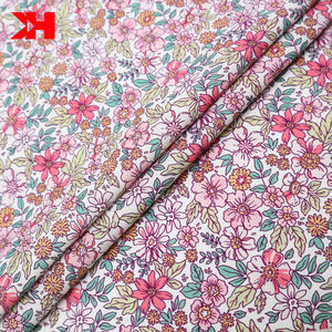 <span class=keywords><strong>Peinture</strong></span> popeline 100% coton avec imprimé floral, 50 m, <span class=keywords><strong>tissu</strong></span> popeline pour enfants - Product Image 2