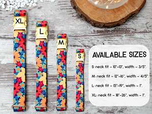 ปลอกคอสุนัขกำมะหยี่แบบกำหนดเอง พร้อมโบว์ตกแต่ง สลักชื่อได้ สำหรับสุนัขขนาดเล็กและขนาดใหญ่ - Product Image 4