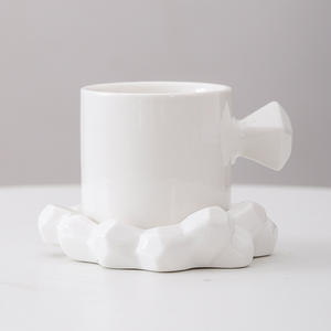 Ensemble de tasses et soucoupes à thé de l'après-midi coréen, élégant, pour hommes et femmes, pour boire du café, luxe léger, utilisé au bureau et à la maison - Product Image 3