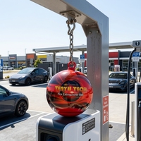 Extincteur automatique en forme de boule Fireball 2,8 kg, poudre sèche ABC, classe A B C E F, boule d'extinction d'incendie pour la maison, la voiture, le garage
