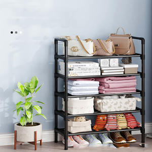 <span class=keywords><strong>ชั้น</strong></span>วางรองเท้าโลหะอุปกรณ์จัดระเบียบกันฝุ่น<span class=keywords><strong>แบบ</strong></span>ประกอบง่ายหลาย<span class=keywords><strong>ชั้น</strong></span>สำหรับประตูบ้านหอพักสำนักงานราคาประหยัด - Product Image 2