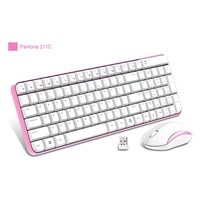 Le dernier ensemble combiné clavier souris sans fil, avec panneau métallique à l'intérieur et souris optique 3D gauche/droite