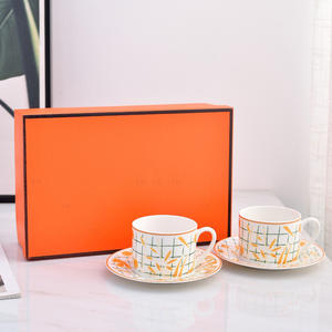 Juego de Tazas y Platos de Cerámica de Hueso de China de Lujo Europeo para Decoración del Hogar, Juego de Tazas de Té de Porcelana para Uso en la Cocina - Product Image 5