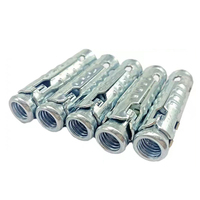 M14 M16 M20 ASTM A325 A307 GR2 GR5 acier au carbone galvanisé jaune bleu zingué 3 pièces 4 pièces bouclier ancrage attaches boulon de fixation