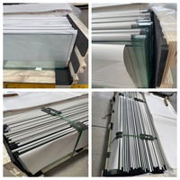 Verre feuilleté trempé réfléchissant transparent haute résistance pour murs en verre, balustrades et fenêtres de salle de bain