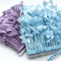 10M/Sac Bordure en plumes polyvalente pour la confection de filets de rêve, de bijoux faits main, de broches, d'accessoires capillaires et la confection de robes haut de gamme