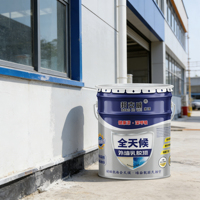 Peinture murale extérieure imperméable résistante aux UV, peinture acrylique latex, peinture murale en ciment pour la maison, revêtement mural intérieur extérieur, vernis blanc
