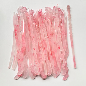 Horquillas <span class=keywords><strong>de</strong></span> ácido acético Xinbei, cuerpo principal <span class=keywords><strong>de</strong></span> alta calidad, Xiangyun Daily Versatile Updo-Character, múltiples estilos, 10 tartas - Product Image 3