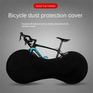 ARYDA Housse de vélo d'extérieur pliable et imperméable et écologique élastique colorée <span class=keywords><strong>pour</strong></span> vélos de route et de montagne adultes en polyester - Product Image 3