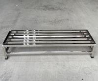 Support multifonctionnel SS pour nouilles et farine de riz avec design anti-humidité, seau à soupe à base surélevée, fournitures de cuisine