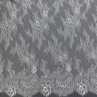 Erkoumi vente en gros Stock écologique 150cm français Chantilly dentelle tissu Vintage Sexy cils lacets pour robe de mariée nappe