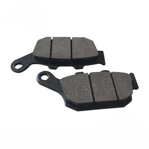 Plaquettes de frein arrière hybrides céramique-métalliques ZBY sans amiante, 3% de poudre de cuivre, pour scooter/moto Kawasaki NT <span class=keywords><strong>650</strong></span> XL - <span class=keywords><strong>Z</strong></span>-863 - Product Image 3