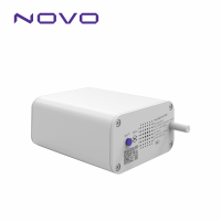 Système de rail de rideau motorisé N51 Gauche/Droite Contrôle indépendant des rideaux Compatible Tuya WiFi Application Smart Life Alexa/Google Home
