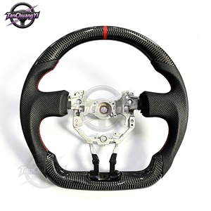 Volante de Fibra de Carbono Personalizado para Toyota 86/Scion FRS y <span class=keywords><strong>Subaru</strong></span> <span class=keywords><strong>BRZ</strong></span> 2013 <span class=keywords><strong>2014</strong></span> 2015 2016 (<span class=keywords><strong>Precio</strong></span> Neto) - Product Image 1
