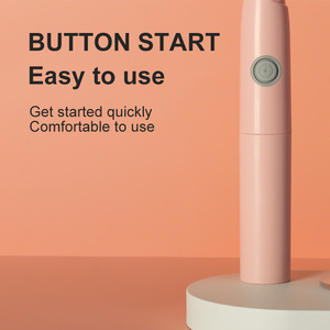 Electric <b>Toothbrush</b> Soft Bristles 2 Brush <b>Heads</b> IPX7 Waterproof Dry Battery Powered - Product Image 1