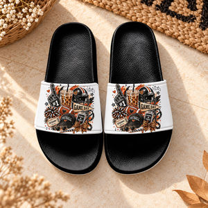 Op maat gemaakte voetbalhelm-slippers voor dames en heren, EVA pantoffels voor binnen en buiten, open teen, ademend - Product Image 2
