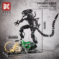 DK80026 Dios de la Muerte Kraken, Bloques de Construcción, Juguete de Plástico Unisex para Mayores de 14 Años, Regalo para Ventas Internacionales