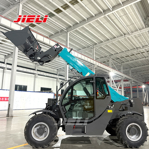 Sollevatore Telescopico con Certificazione CE Pala Cinese Carrello <span class=keywords><strong>Elevatore</strong></span> Telescopico Diesel 3 Tonnellate 7m Pala Gommata - Product Image 1