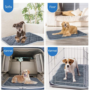 Coussin auto-chauffant pour animaux de compagnie, super doux, tapis chauffant, couverture lavable antidérapante pour chenil, pour chiens et chats - Product Image 6