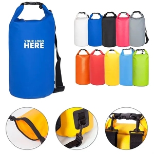 กระเป๋าเป้กันน้ำแบบลอยน้ำได้ 5L/10L/20L/30L/40L สำหรับล่องแก่ง พายเรือ ว่ายน้ำ ตั้งแคมป์ เดินป่า ชายหาด ตกปลา ทำจากโพลีเอสเตอร์ - Product Image 2