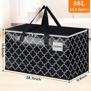 <span class=keywords><strong>Borse</strong></span> per attrezzi Extra Large <span class=keywords><strong>di</strong></span> <span class=keywords><strong>fabbrica</strong></span> con maniglie per il trasporto con cerniera e tasca per etichette forniture in movimento per risparmiare spazio-Totes per - Product Image 3