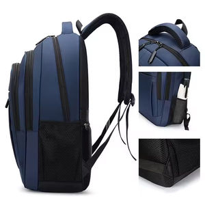 Vente en gros Sacs pour ordinateur portable pour étudiants d'université Sac à dos Oxford étanche Durable antivol Fermeture à glissière Sac de voyage d'affaires - Product Image 4