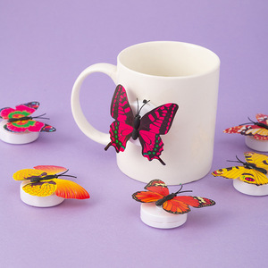 Glowing <b>Butterfly</b> Wall Decals Acrylic LED Night <b>Light</b> Home Decoration Multi Piece Package - Product Image 2