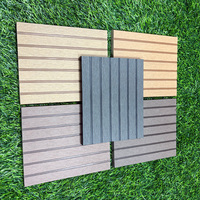 VENTE FLASH Planches WPC Composite bois-plastique 140-10mm pour clôture de portail